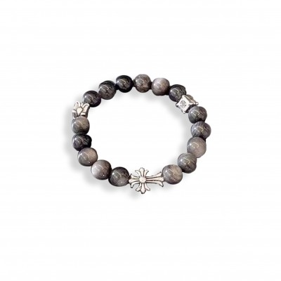 CHROME HEARTS OBSIDIAN BRACELET 325717